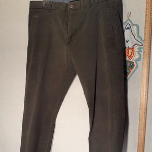 BANANA REPUBLIC Army Green Jeans, Fulton Skinny